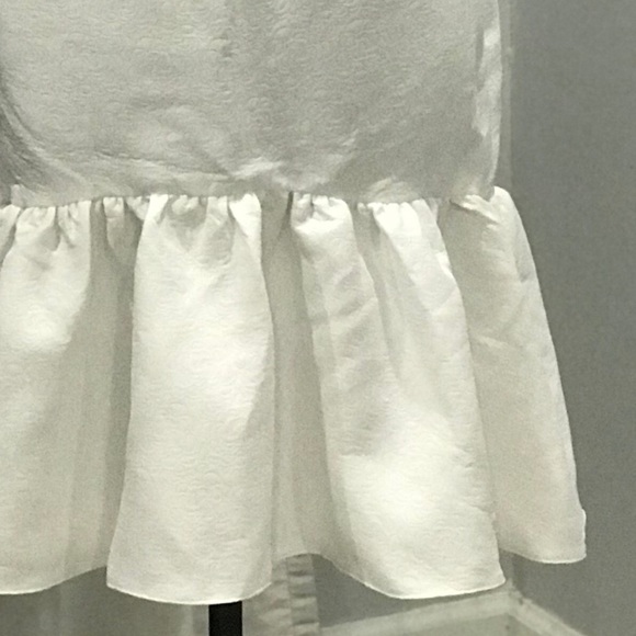 ASOS white high low skirt size 6 NWT - Picture 12 of 16